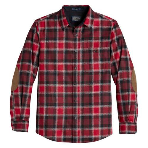 Pendleton Trail Shirt in Red/Black/Grey Plaid