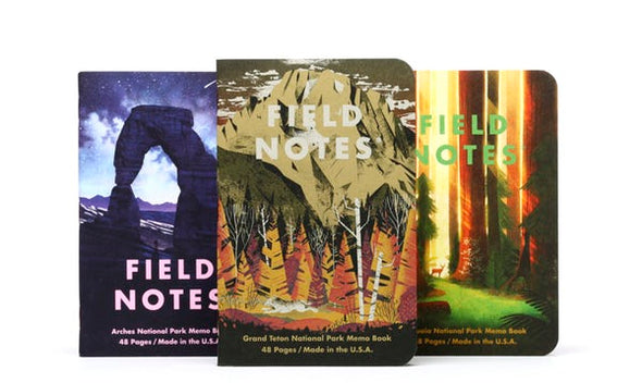 Field Notes National Parks - JOURNEYMAN CO.