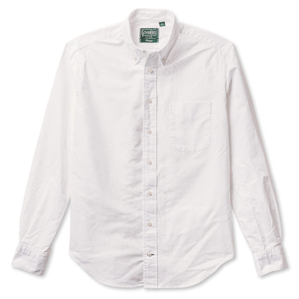 Gitman Vintage White Oxford LS Shirt