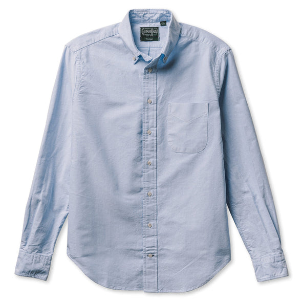 Gitman Vintage Blue Oxford LS Shirt