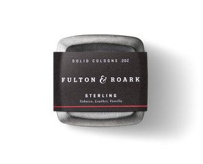 Fulton & Roark Sterling Solid Cologne - JOURNEYMAN CO.