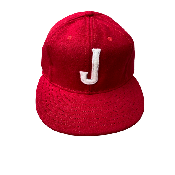 Ebbets Field x Journeyman Co. Red Ballcap