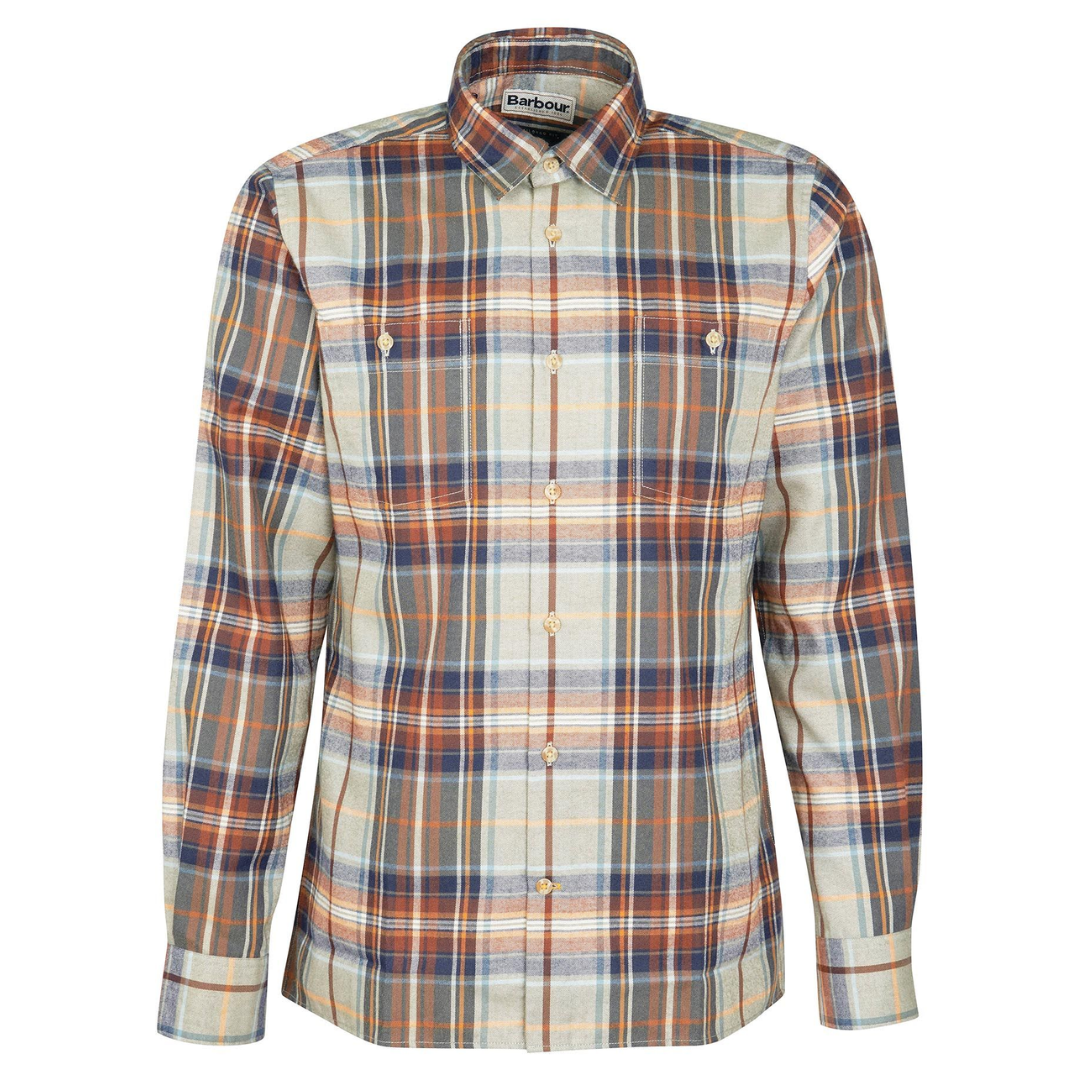 Barbour online flannel shirt