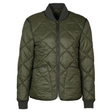 Barbour Action Liddesdale Quilted Jacket in Olive