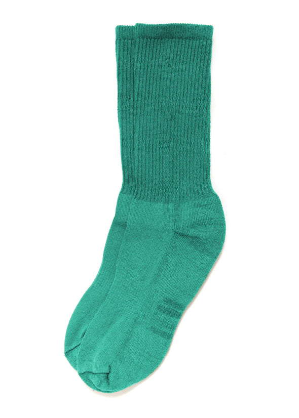 American Trench Mil-Spec Sock w/Silver in Emerald Green