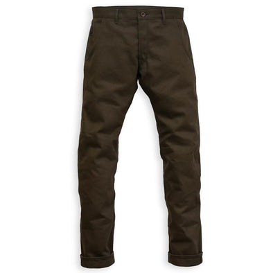 Railcar Flight Trousers in Seaweed Canvas